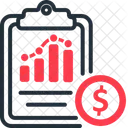 Estado De Costos Presupuesto Gastos Icono