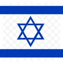 Estado De Israel Bandeira Pais Ícone