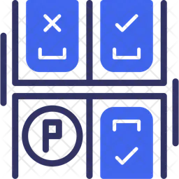 Estado de ocupación del estacionamiento  Icono