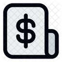 Estado Financiero Icono