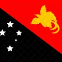 Estado Independente De Papua Nova Guine Bandeira Pais Ícone