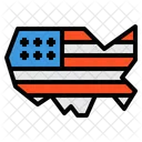 Estados Unidos De America America Pais Icon