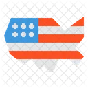 Estados Unidos De America America Pais Icon