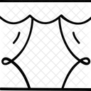 Icone Palco Cortina Ícone