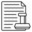 Estampilla Icono