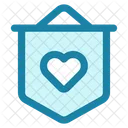 Bandera Del Corazon Icon