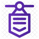 Pancarta Escudo Emblema Icono