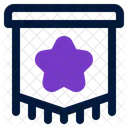 Pancarta Escudo Emblema Icono