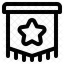 Pancarta Escudo Emblema Icono