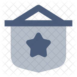 Estandarte estrella  Icono