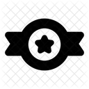 Pancarta De Estrella Insignia De Estrella Etiqueta De Estrella Icono