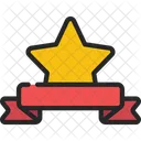Pancarta Estrella Estrella Pancarta Icono