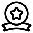 Estrella Estandarte Emblema Icono