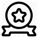 Estrella Estandarte Emblema Icono