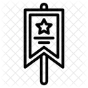 Estandarte Medieval Estandarte Bandera Del Clan Icono