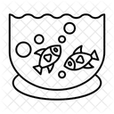 Estanque De Peces Icono