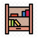 Estante Estante De Livros Livros Ícone