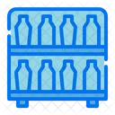 Alcohol Rack Botella Icono