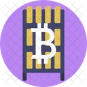 Estante de bitcoins  Icono