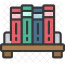 Estante de livros  Ícone