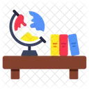 Estante para libros  Icono