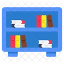 Estante para libros  Icono