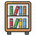 Estante para libros  Icono