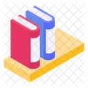 Estante para libros  Icono