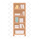 Estante para libros  Icono