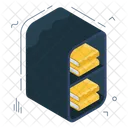 Estante para libros  Icono
