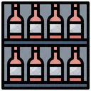 Estante para vino  Icono