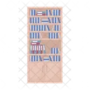 Estantería de oficina  Icono