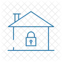 Secure Lock Home Icon
