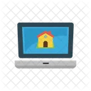 Laptop Website Home Icon