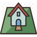Estate House Land Icon