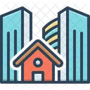 Estate Residence Building Icon