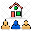 Estate Agent Broker Home Agent Icon