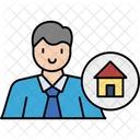 Estate Agent Property Agent Property Advisor Icon