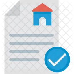 Estate Contract  Icon