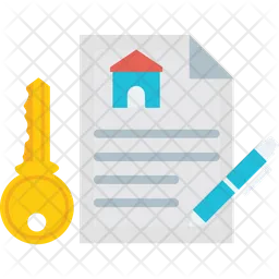 Estate Contract  Icon