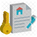 Estate Contract  Icon