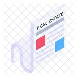Estate Document  Icon