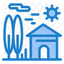 Estate House Property Icon