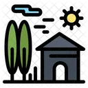 Estate House Real Icon
