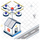 Estate Move  Icon