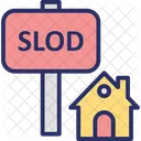 Estate Signage Property Sold Sold Advertisement Icon