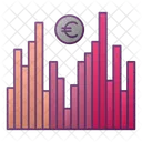 Estatica Grafico Dinheiro Ícone