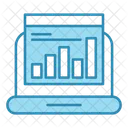 Estatistica Relatorio Grafico Ícone