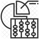 Estatistica Calculadora Abaco Ícone