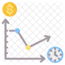 Estatistica Grafico Linha Ícone